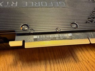 Tarjeta Gráfica Nvidia RTX 3080