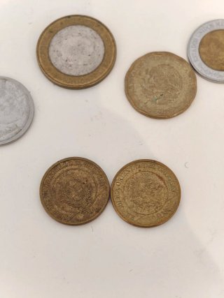 Lote monedas América del Sur