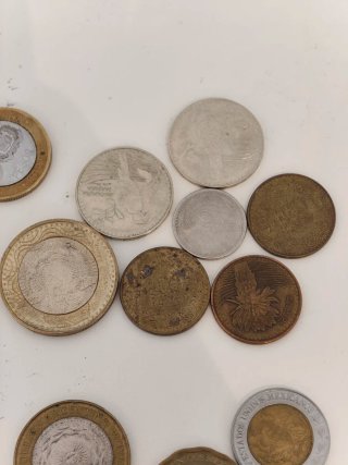 Lote monedas América del Sur