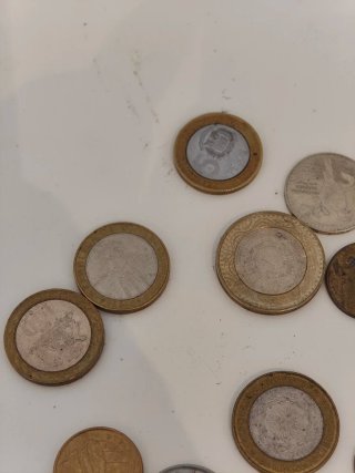 Lote monedas América del Sur
