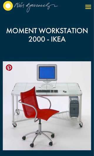 Stazione di lavoro Moment di IKEA di Niels Gammelgaard