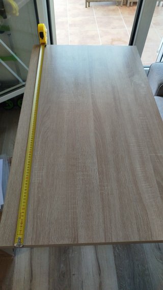 Mesa comedor extensible roble