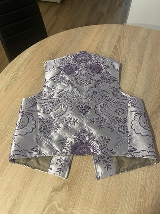 Chaleco Fallero Morado y Blanco talla 50