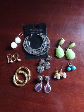 Lote de Pendientes Neosilver