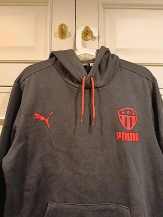 Sudadera Puma Negra con Escudo