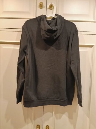 Sudadera Puma Negra con Escudo