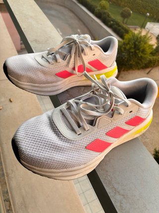 Adidas Talla 39.5 Blancas/Rosa