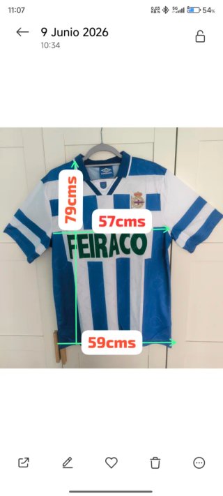 Camiseta RC Deportivo La Coruña 94/95