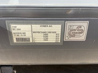 Autocaravana Hymer BC 544 Classic