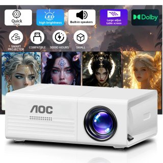 Mini Proyector AOC Full HD Wifi Blanco