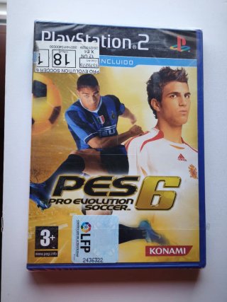 PES 6 PS2 - Precintado