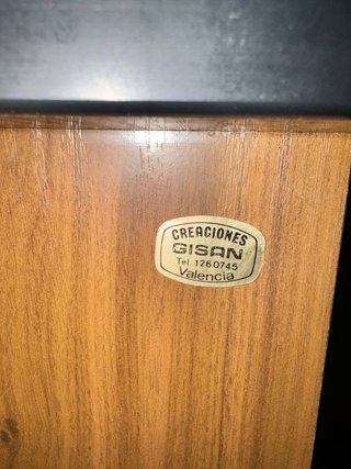 Mueble Hi-Fi Vintage Tocadiscos Vinilos