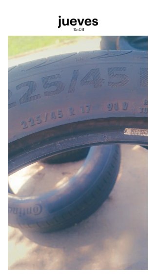 Neumático 225/45 R17 V91