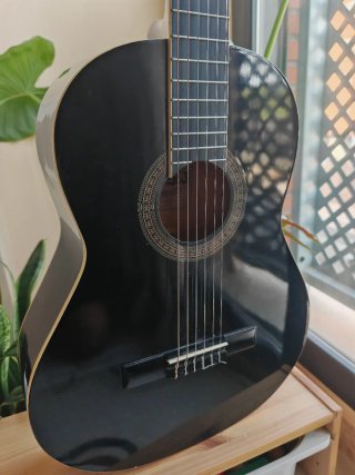 Guitarra Española Fiesta Negra