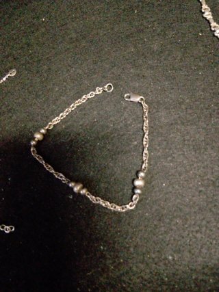 Pulseras de plata finas