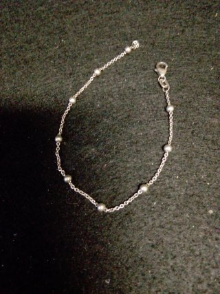 Pulseras de plata finas