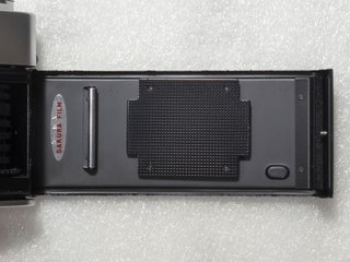 Cámara Konica EE-Matic Deluxe Plata/Negra
