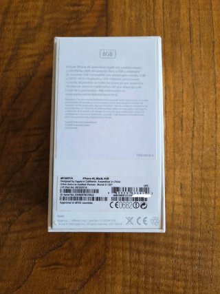 iPhone 4S 8GB Negro Caja Original