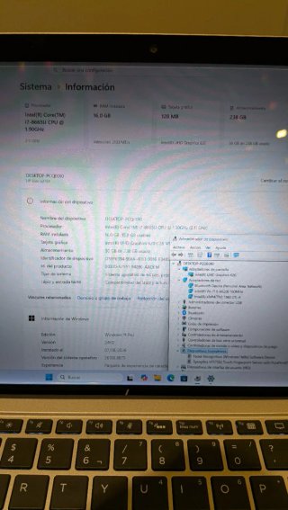 HP Elite X2 G4 i7 16GB SSD
