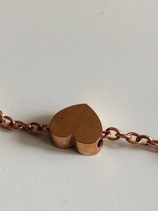 Pulsera Acero Corazones Pandora