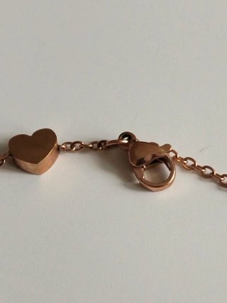 Pulsera Acero Corazones Pandora