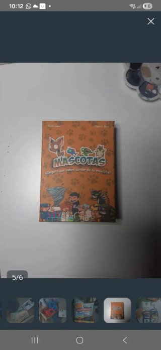 Juego de mesa Mascotas