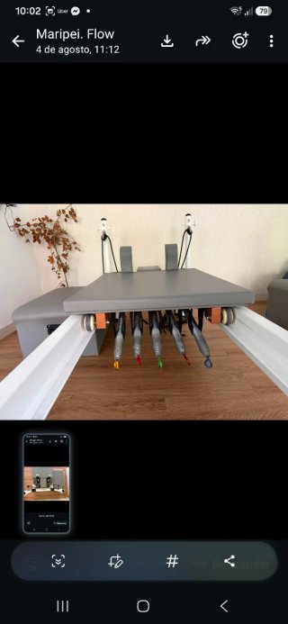 4 máquinas de reformer Pilates