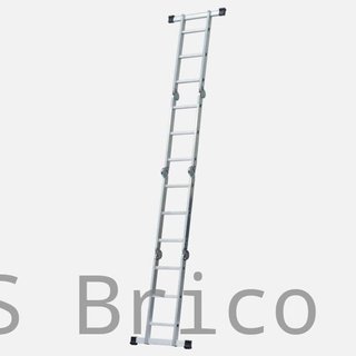 Escalera Multiflex Aluminio Profesional 4x3 Peldaños