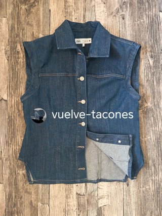 Camisa denim ♡ ZARA * Talla L