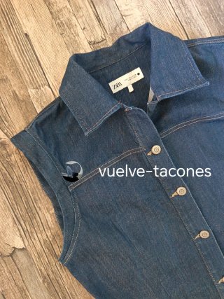 Camisa denim ♡ ZARA * Talla L