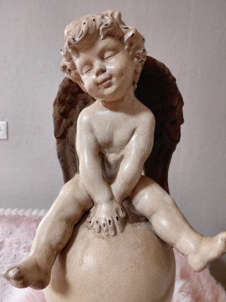 Figura Ángel Querubín Grande IXIA REGAL 54cm