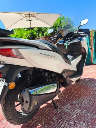 Honda Forza 300 con cajón