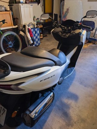 Honda Forza 300 con cajón