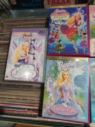 Lotto 7 DVD Barbie - Film per bambini