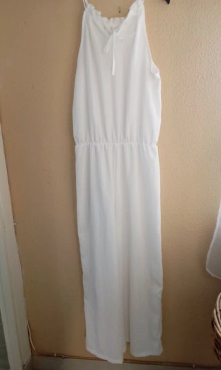 Mono blanco halter