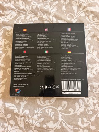 Balanza Digital Euro Life CD-28B