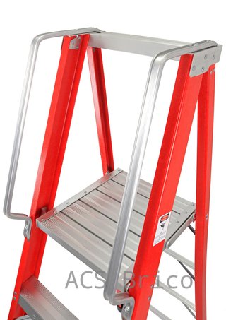 Escalera Fibra Tijera 2x4 - 1,14 Metros - 10400 - Mader