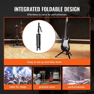 Tripod Guitar soporte Standing Piso plegable 900-1