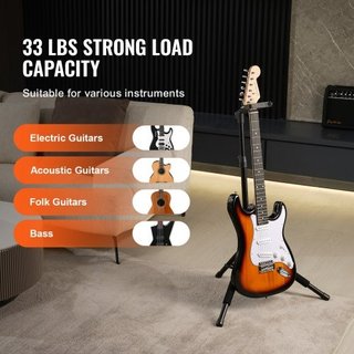 Tripod Guitar soporte Standing Piso plegable 900-1