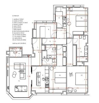 Piso en venta en Plaza España - Villa Pilar - Reyes Católicos - Vadillos en Burgos