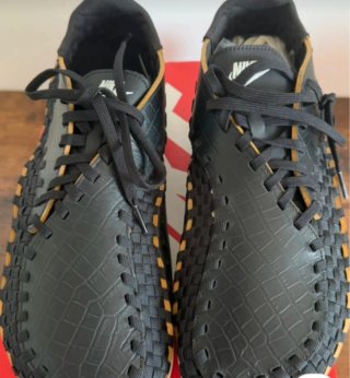Nike Air Footscape Woven Premium Black Croc