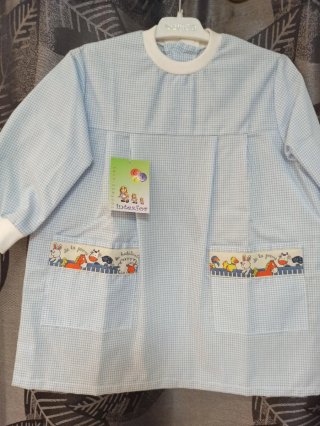 Babi infantil azul talla 2