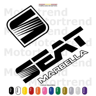 Kit Vinilos Seat Marbella