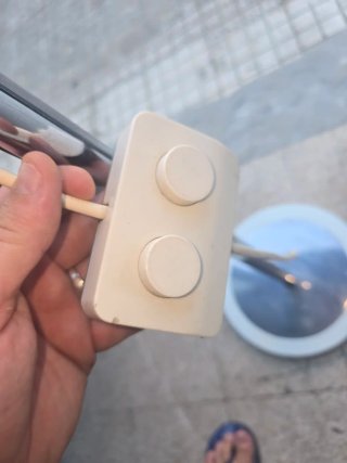 Lampada vintage acciaio anni 60/70