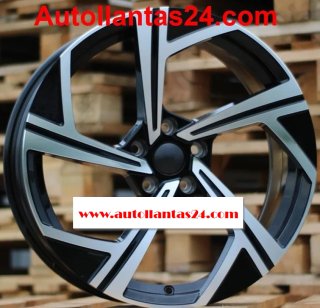 2037 Juego de 4 llantas volkswagen r734424