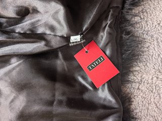 Chaleco de plumas negro L/XL