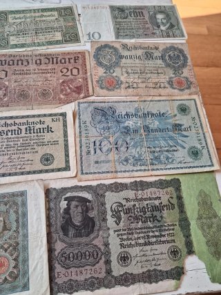 Billetes Alemanes Antiguos (Varios Valores)