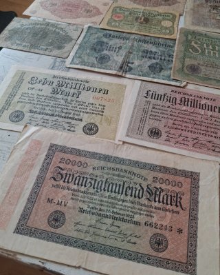 Billetes Alemanes Antiguos (Varios Valores)