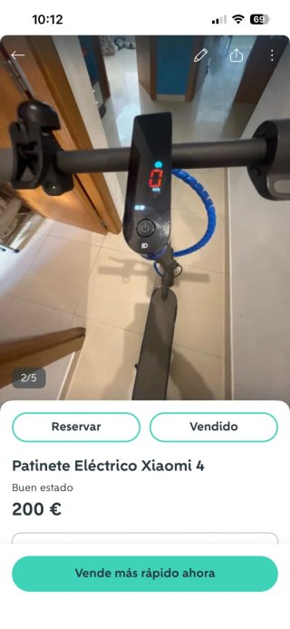Patinete Eléctrico Xiaomi 4