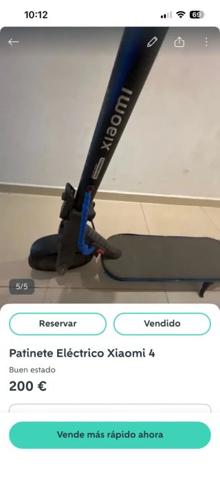 Patinete Eléctrico Xiaomi 4